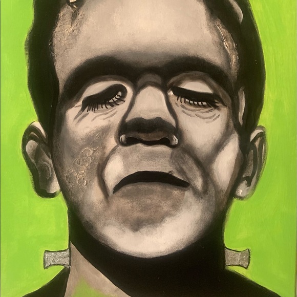 Frankenstein painting